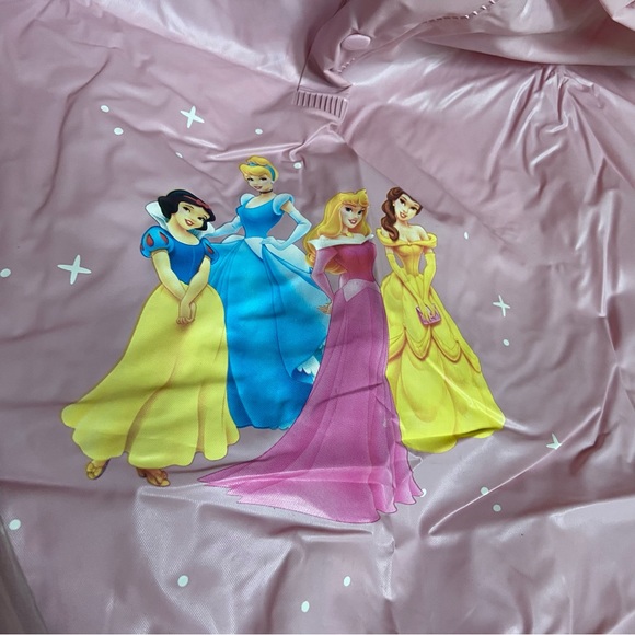 2 Like New Disney Princess Ponchos Size 7-12 - Picture 4 of 6